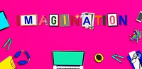 Imagination Creative Word Design Colorful Concept