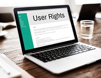 Users Rights Terms and Conditions Rule Policy Regulation Concept