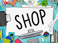 Shop Shopping Retail Purchase Commercial Concept