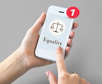 Law Judgement Justice Equality Concept