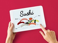 Japanese food sushi soy sauce