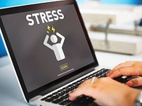Stress Headache Migraine Panic Tension Unhappy Concept