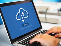 Cloud Storage Communication Online Technology Concept
