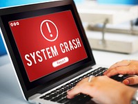 System Crash Network Problem Technology Software Concept