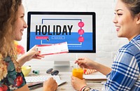 Online holiday reservation booking interface