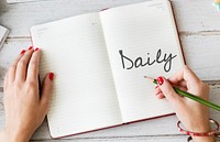 Enjoy Life Daily Planner Concept