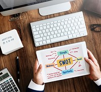 SWOT Marketing Branding Planning Strategy Concept