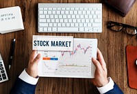 Stock Market Results Stock Trade Forex Shares Concept