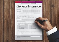 General Insurance Rebate Form Information COncept