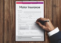 Motor Insurance Vehicle Form Concept