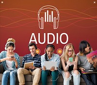 Digital media music streaming audio leisure