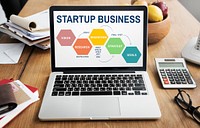 Startup Business Strategy Reserch Concept