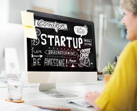 Startup Launch Opportunity Plan Ideas Concept