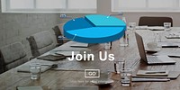 Join Us Recruitment Online Technology Website Concept