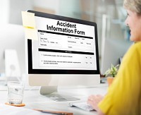 Accident Injury Report Form Information Concept