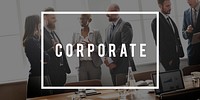 Corporate Business Corporateion Management Company Concept