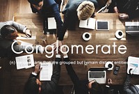 Conglomerate Alliance Business Collaborate Team Concept