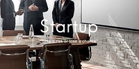 Startup New Business Launch Aspirations Strategy Concept
