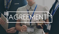 Agreement Deal Partnership Solution Connection Communication Concept