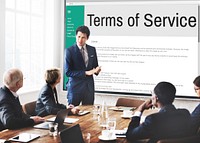 Terms of Service Conditions Rule Policy Regulation Concept