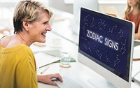 Zodiac Signs Astral Astrological Birth Calendar Concept