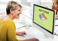 Recipes Cook Book Ingredients List Concept