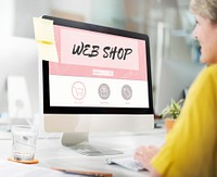 Web Shop Buy Online Internet Shopping Store Concept
