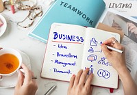 Business Brainstorm Planning Work Ideas Concept