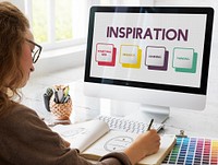 Fresh Ideas Be Creative Inspiration Imagination Passion Concept