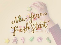 New Years fresh start quote word