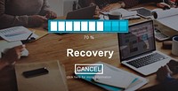 Recovery Crisis Processing Loading Icon Concept