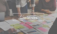 Creatives Designer Ideas Occupation Expertise Concept