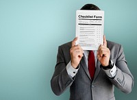 Checklist Form Document Questions Concept