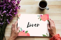 Lover Letter Message Words Graphic