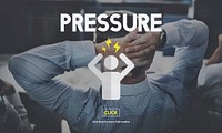 Pressure Afraid Nervous Panic Phobia Stressed Concept
