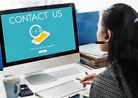 Customer Service Contact Us Support Information Concept