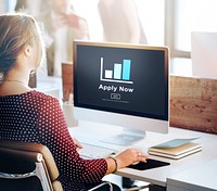 Apply Now Recruitment Hiring Job Employment Concept