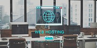 Web Hosting Browsing Digital Internet Concept