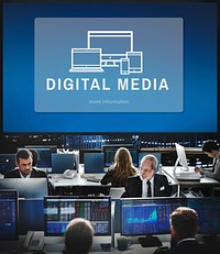 Digital Media Design Innovation Computer Concept