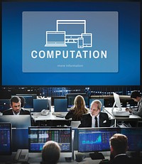 Computation Digital Design Innovation Concept