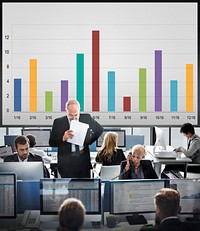 Analysis Analytics Bar graph Data Information Concept