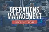 Operations Management Finance Corporate Concept