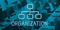Organization Chart Business Company Concept