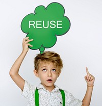 Recycle Reuse Responsibility to Nature Environment Word