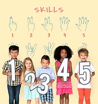 Sign Language Number Instruction Lesson Graphic