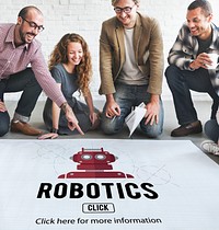 Robotics Machinery Instrument Technology Concept