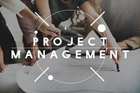 Project Management Manager Managing Business Concept