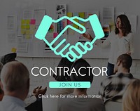 Contractor Deal Agreement Covenant Contraction Concept