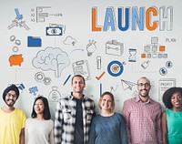 Launch Begin Introduce Kick Off New Business Concept