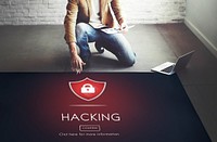 Beware Caution Dangerous Hacking Concept